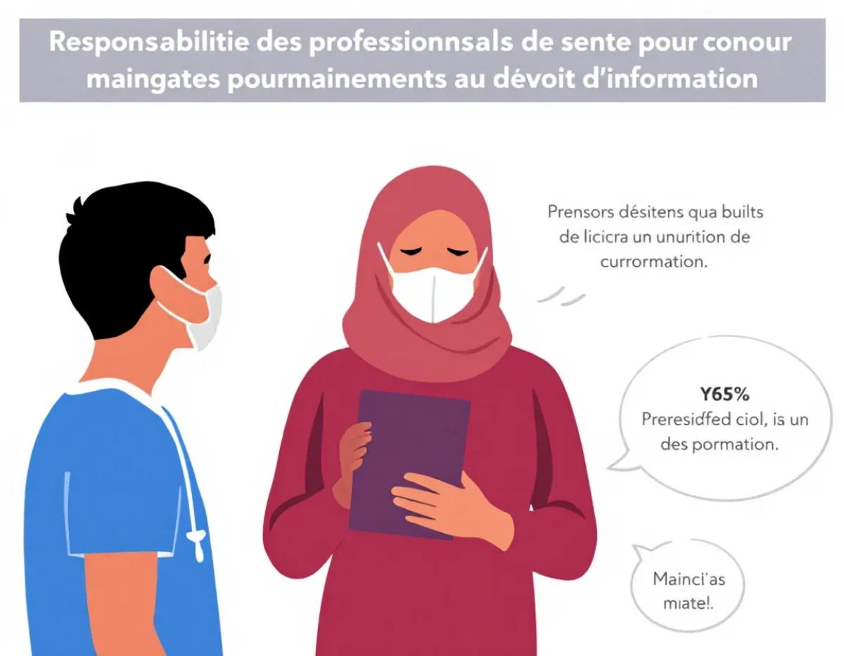 Responsabilité des professionnels de santé pour manquements au devoir d'information