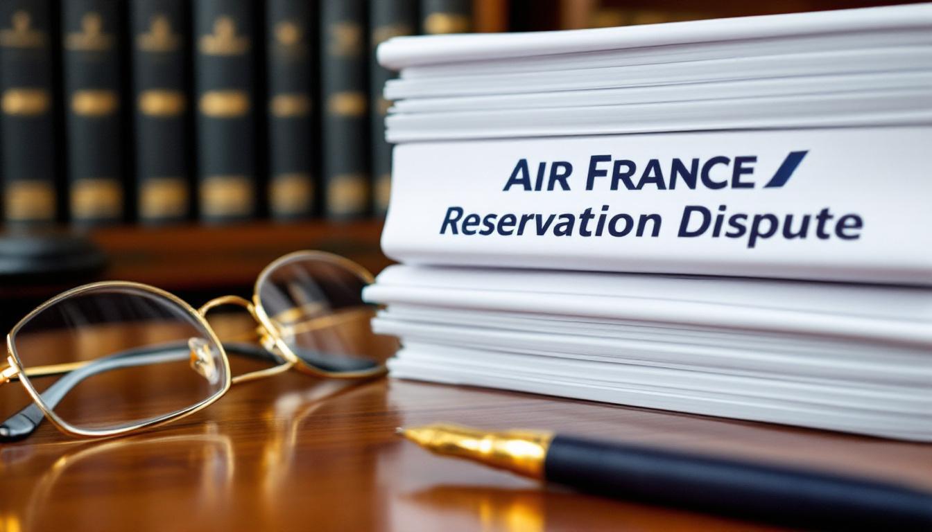 Air France réservation non honorée : quelles actions juridiques